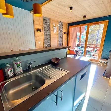 Centre Station 1800 - Dernier Etage Renove - 2 6 Personnes - Skis Aux Pieds Les Orres